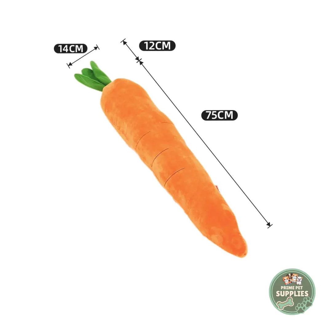 Calming Carrot Toy PrimePetSupplies
