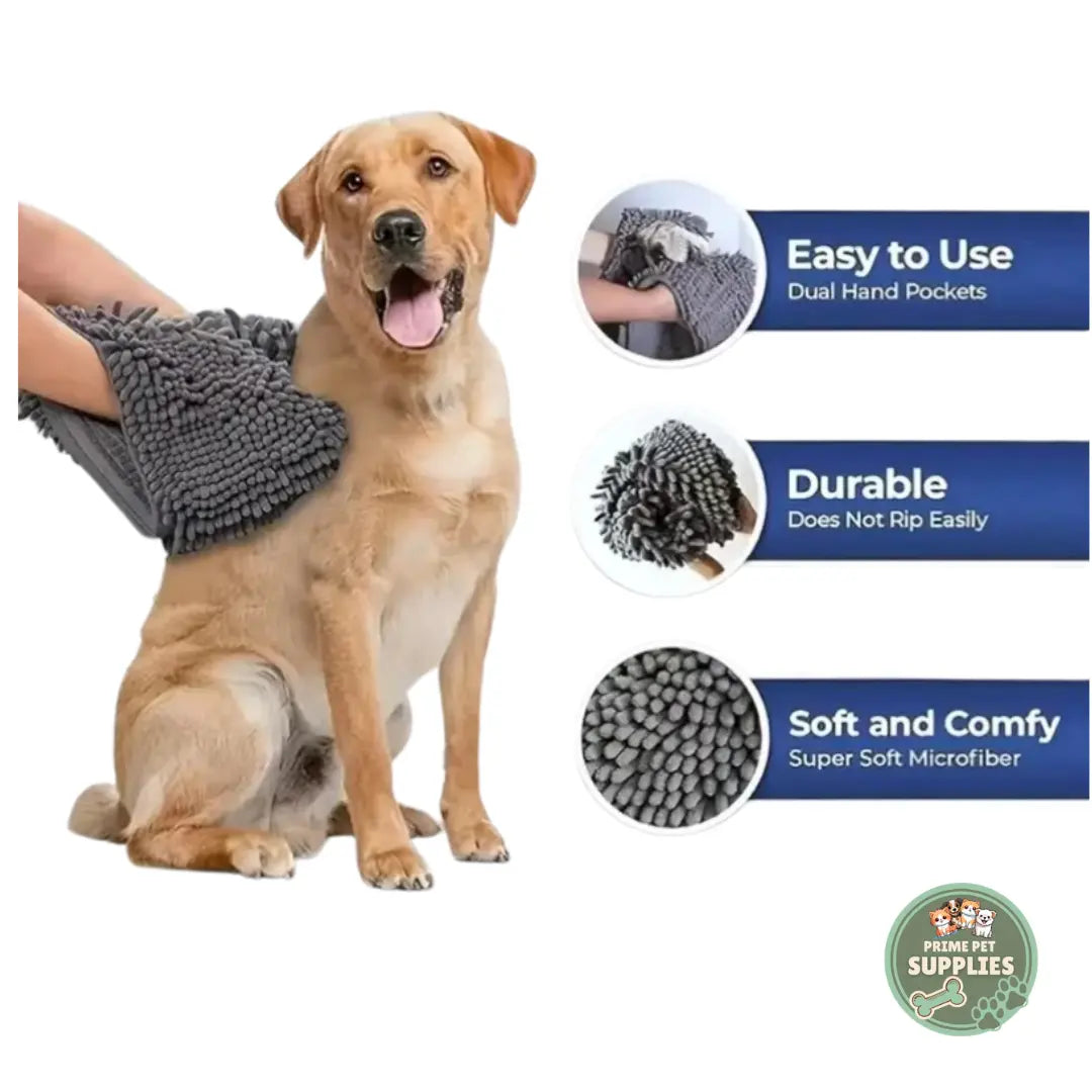The Best Super Absorbent Pet Bath Towel PrimePetSupplies