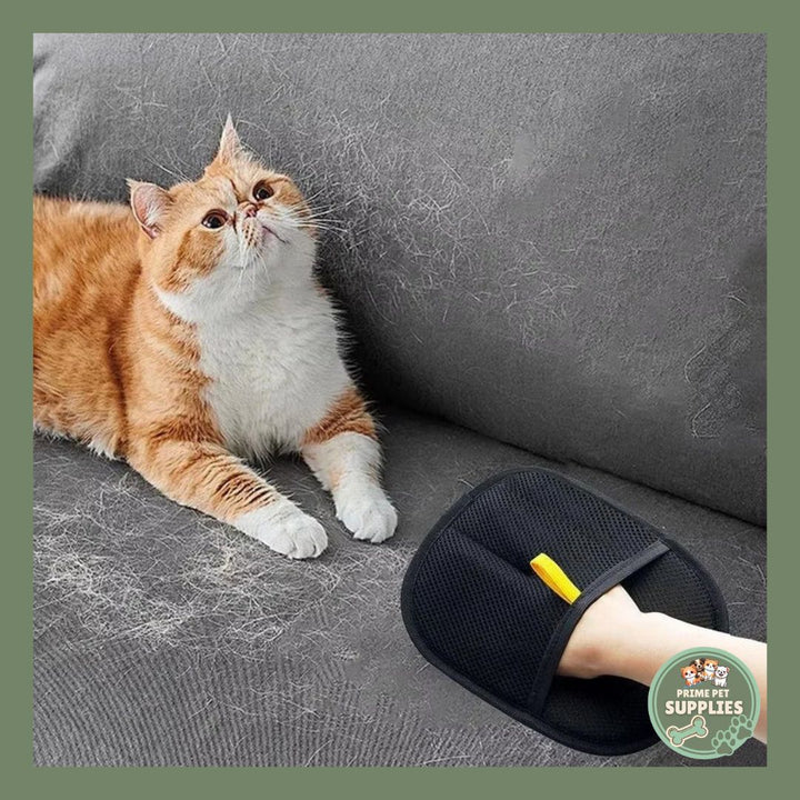 Pet Hair Removal Glove – Effortless Grooming for a Fur-Free, Elevated Home