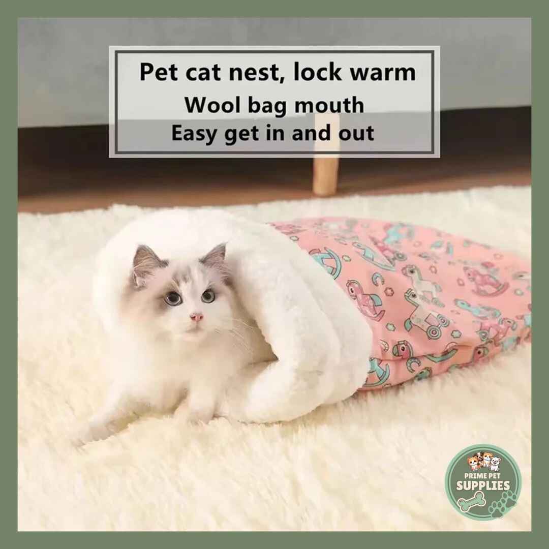 Why Cats Love Warm Sleeping Spaces: The Hidden Importance of a Cozy Sleeping Bag Bed