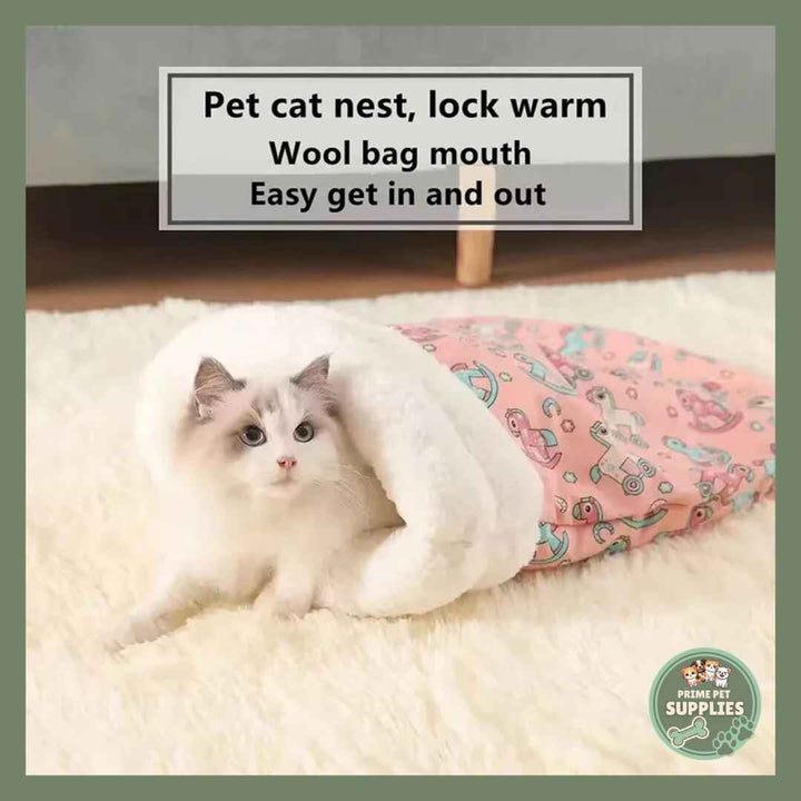 Why Cats Love Warm Sleeping Spaces: The Hidden Importance of a Cozy Sleeping Bag Bed