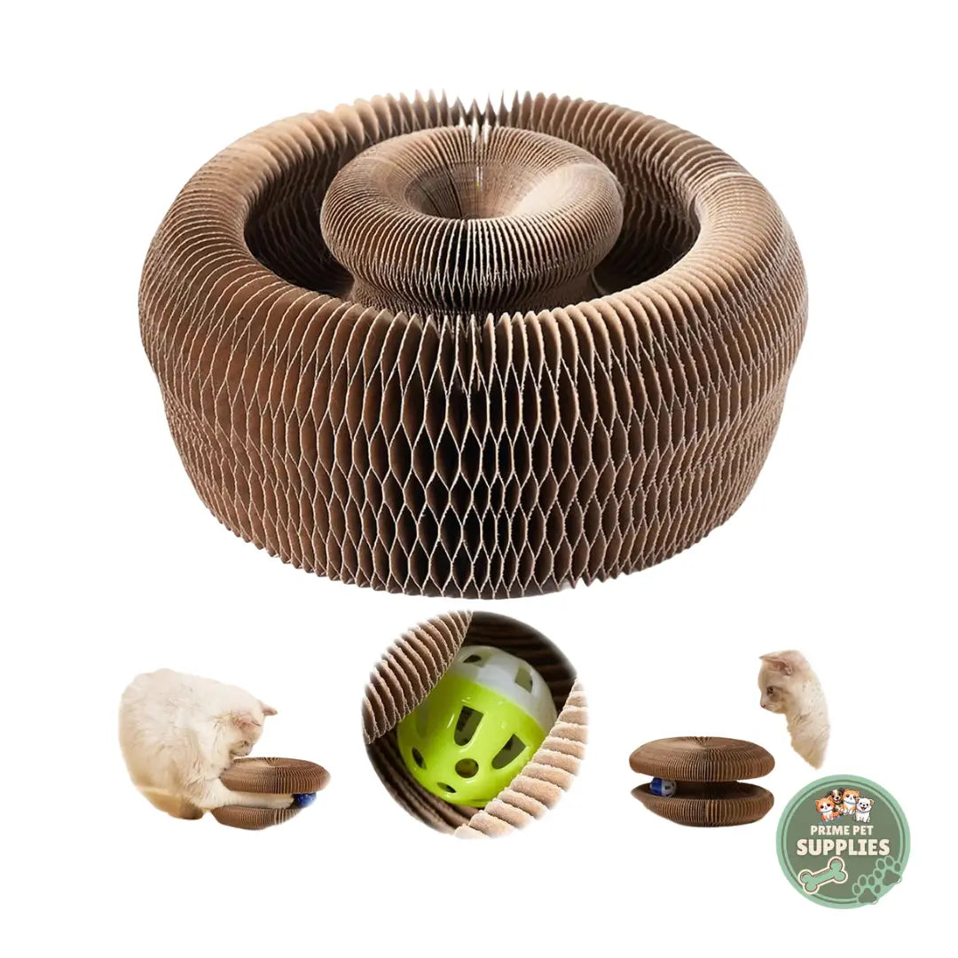 Cat Ball and Scratch Toy PrimePetSupplies