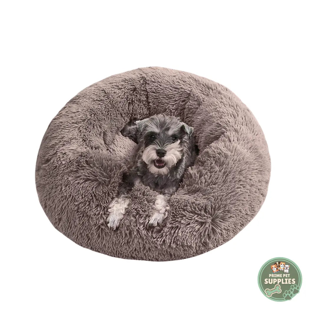 Calming Round Dog Bed PrimePetSupplies