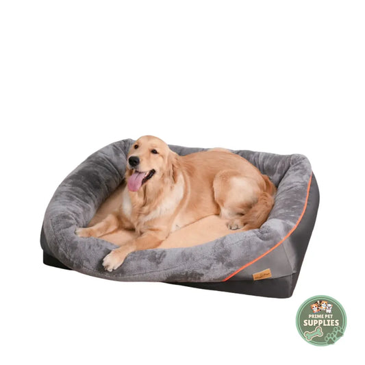 Orthopedic Dog Bed | Waterproof, Nest-Style Bolster, Washable PrimePetSupplies