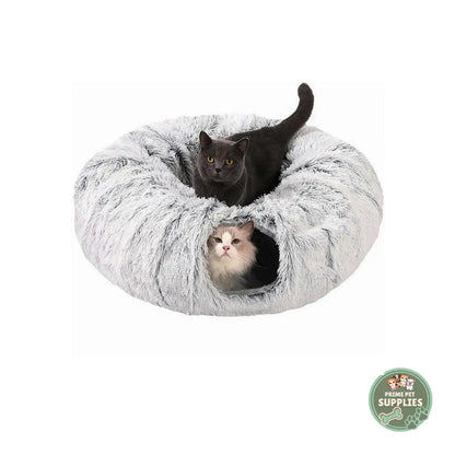 Collapsible Cat Tunnel Bed PrimePetSupplies