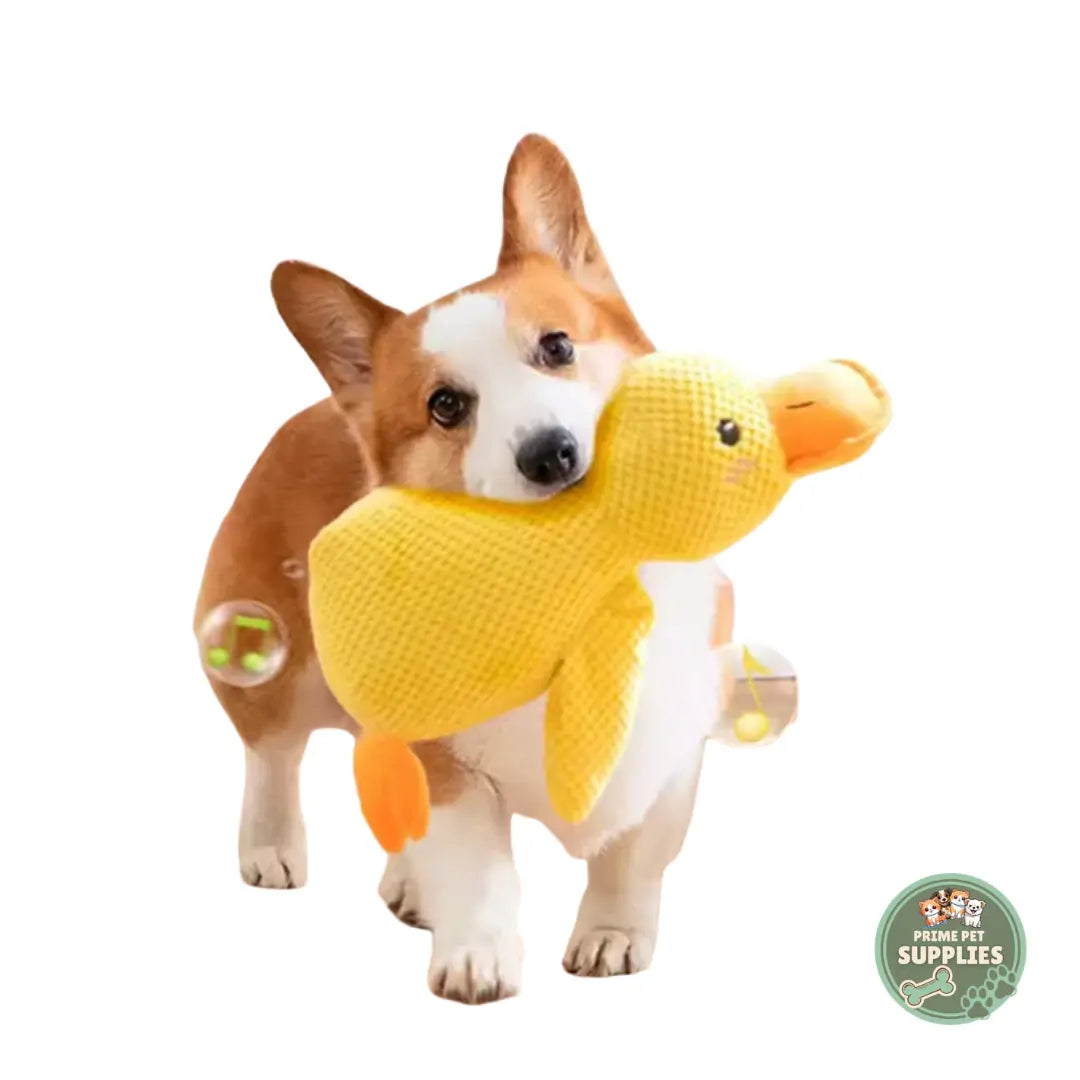 Calming Duck Hug Dog Toy PrimePetSupplies