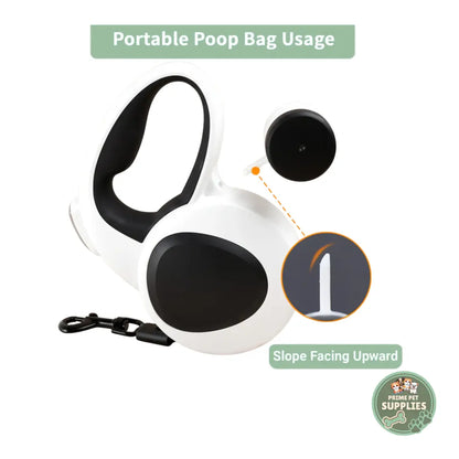 Dog Leash with USB Rechargeable LED Light PrimePetSupplies