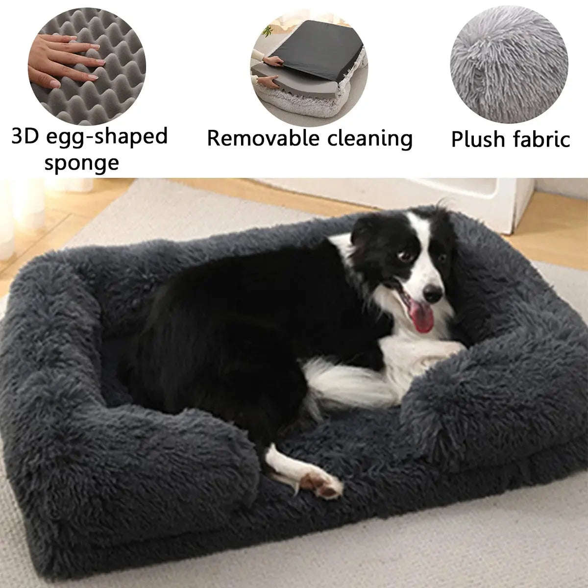 Calming Dog Bed Sofa PrimePetSupplies