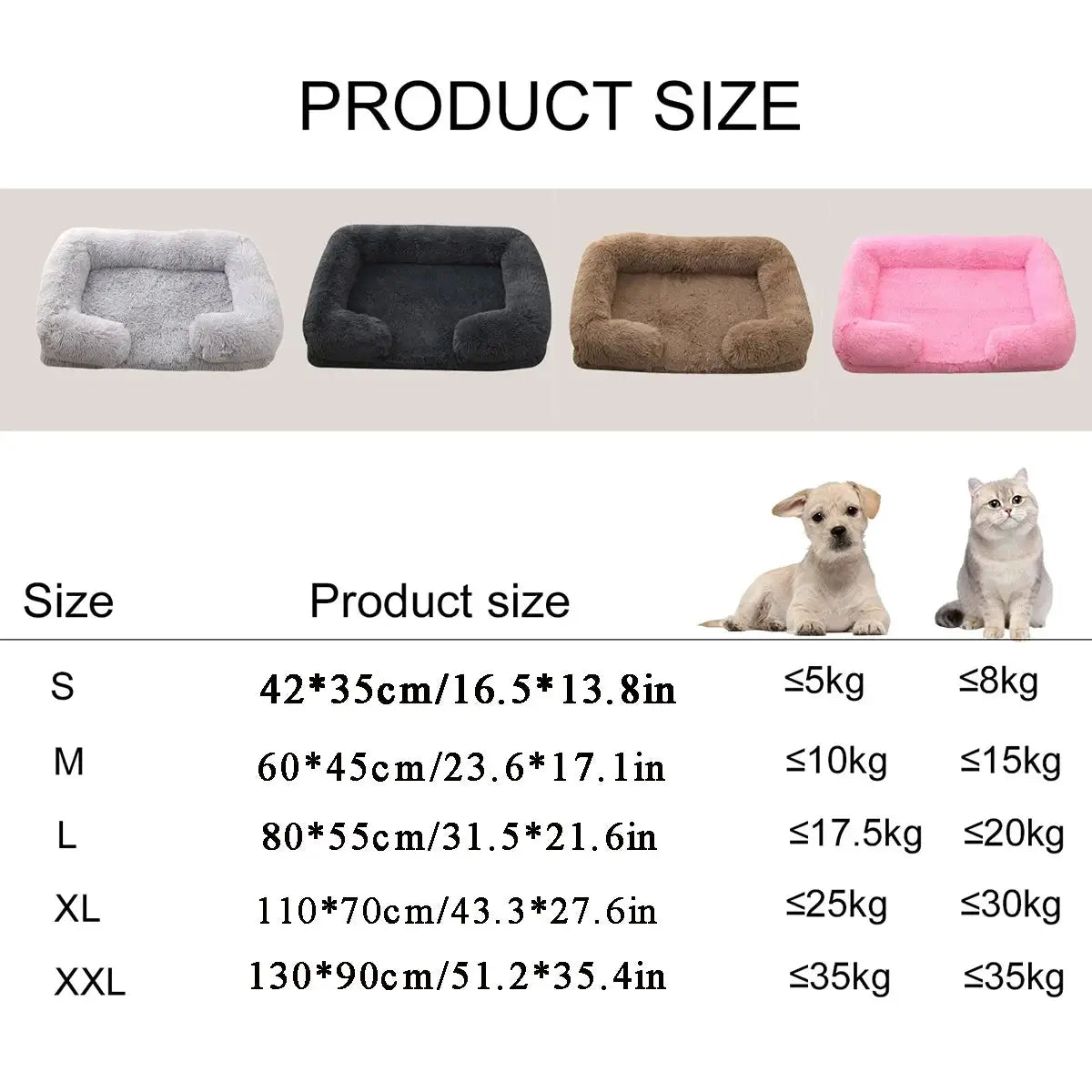 Calming Dog Bed Sofa PrimePetSupplies